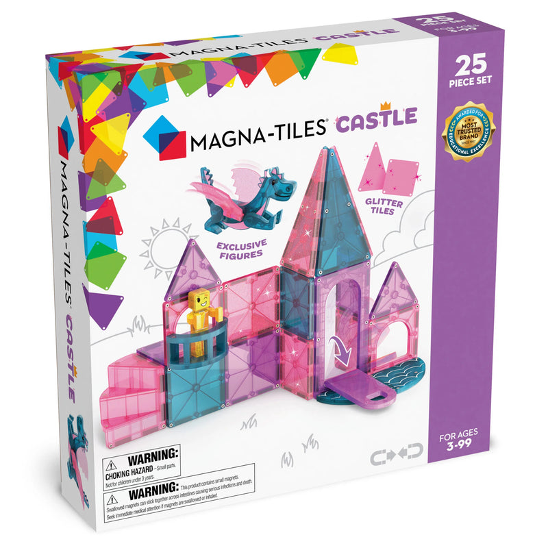 Magna-Tiles | Magnetische tegels - Castle - Kasteel - 25-delig