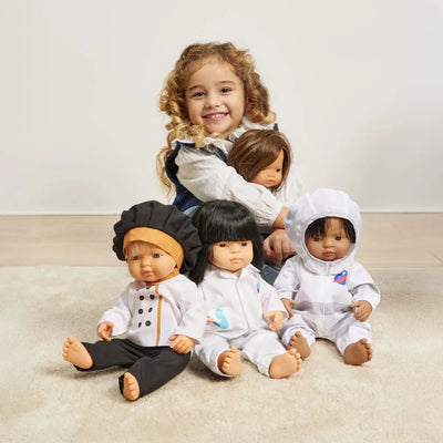 Miniland | Poppen - Kok Kleding - 38cm