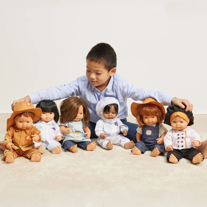 Miniland | Poppen - Kok Kleding - 38cm