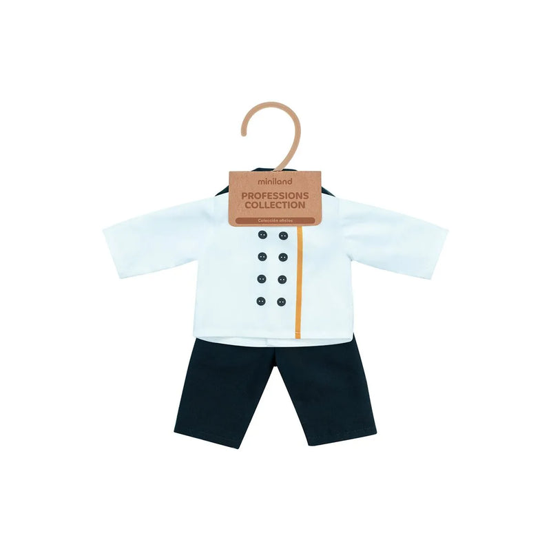 Miniland | Poppen - Kok Kleding - 38cm