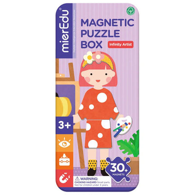 MierEdu | Magnetische Puzzeldoos - Kunstenaar