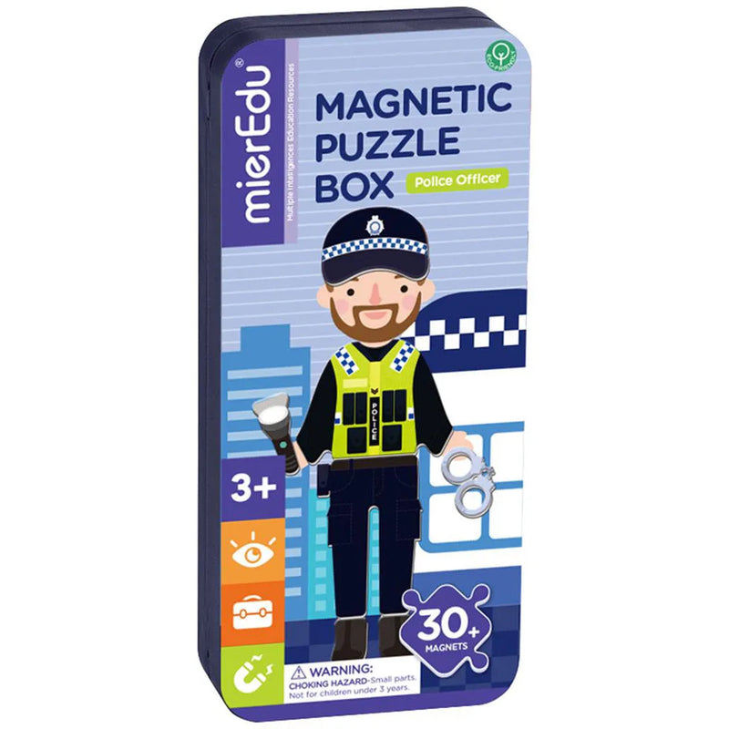 MierEdu | Magnetische Puzzeldoos - Politie