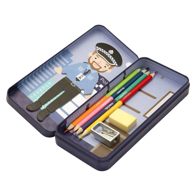 MierEdu | Magnetische Puzzeldoos - Politie
