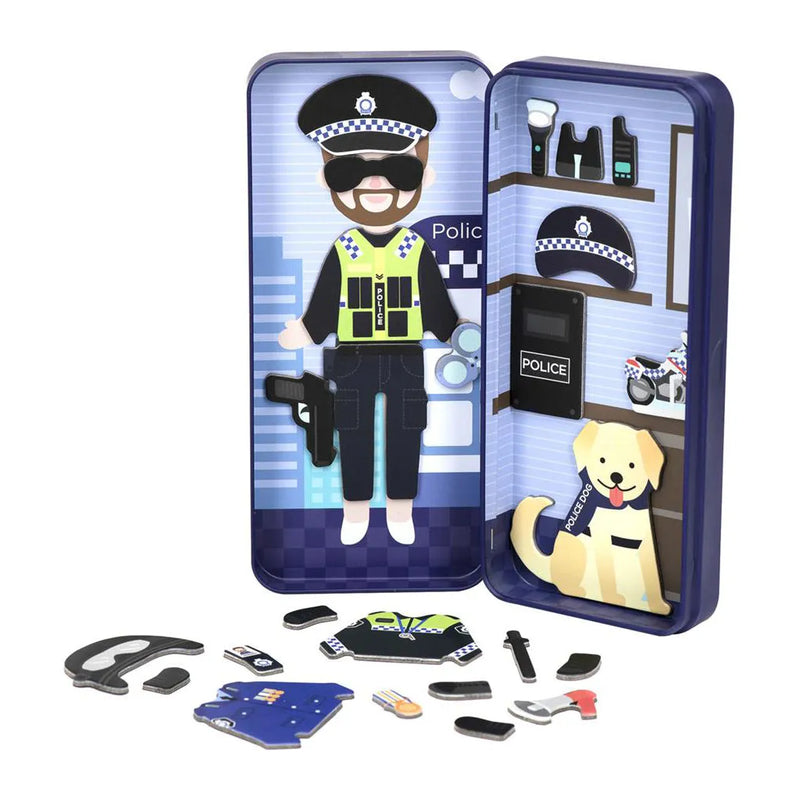 MierEdu | Magnetische Puzzeldoos - Politie