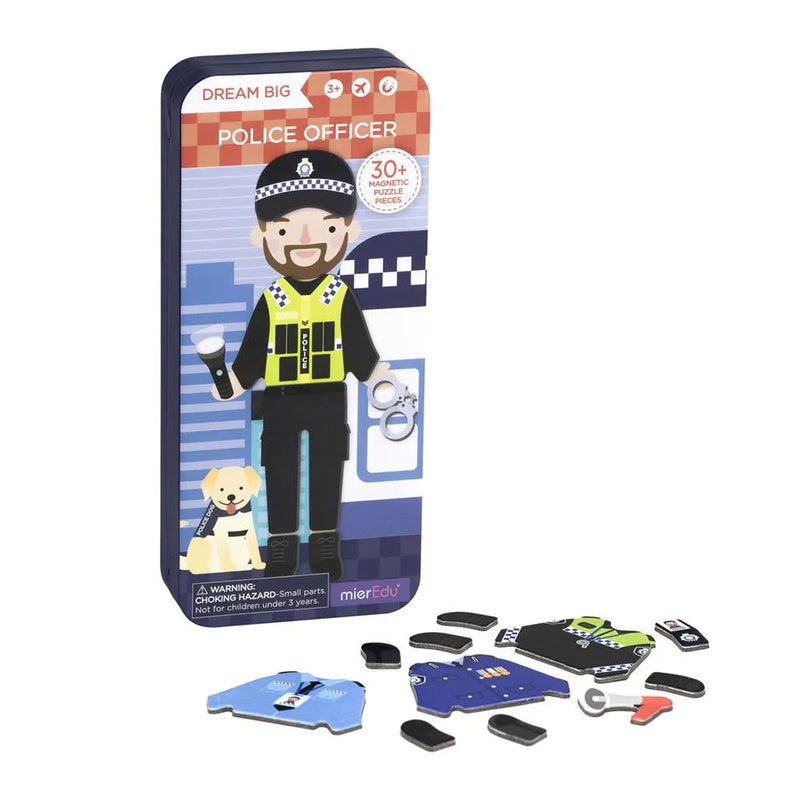 MierEdu | Magnetische Puzzeldoos - Politie