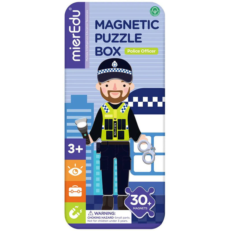 MierEdu | Magnetische Puzzeldoos - Politie
