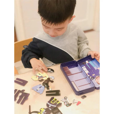 MierEdu | Magnetische Puzzeldoos - Politie