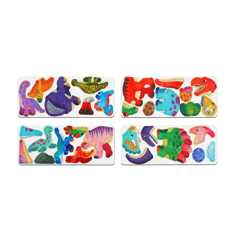 MierEdu | Magnetische Puzzeldoos - Dinosaurusland