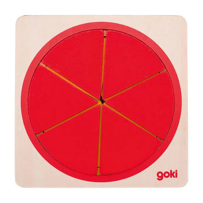 Goki | Wooden Puzzle - Circle