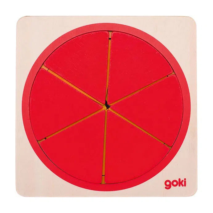 Goki | Wooden Puzzle - Circle