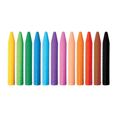 Haku Yoka | Spiral Crayons - 12 wax crayons