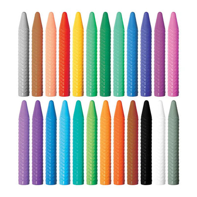 Haku Yoka | Spiral Crayons - 24 wax crayons