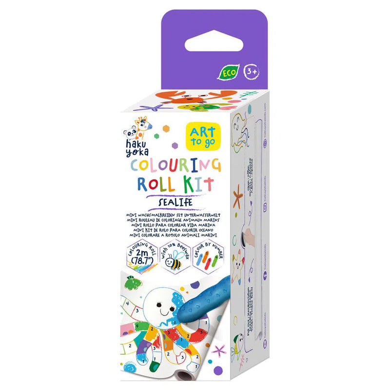 Haku Yoka | Mini color roller - Sea animals