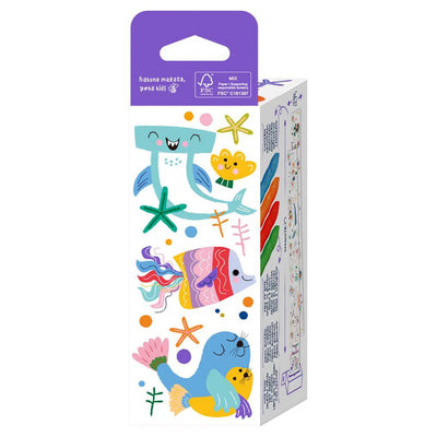 Haku Yoka | Mini color roller - Sea animals