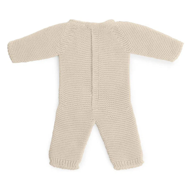 Miniland | Dolls - Gray Knitted Pajamas - 38cm