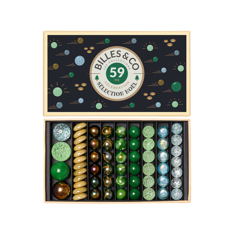 Billes & Co | Set knikkers - Christmas Selection - Kersteditie