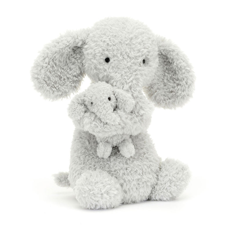 Jellycat | Huddles Grijze Olifant - Knuffel