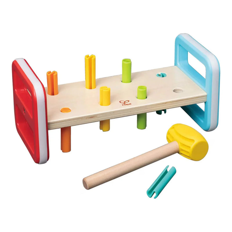 Hape | Banc de marteau - Arc-en-ciel