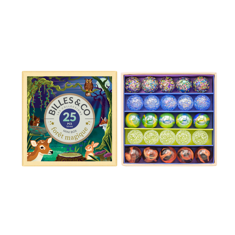 Billes & Co | Set knikkers - Magic Forest - Mini Box