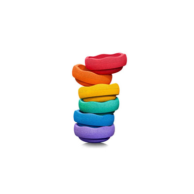 Stapelstein | Mini - Rainbow Classic - Set of 6