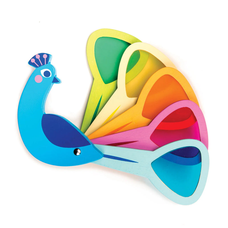 Tender Leaf Toys | Pauwenkleuren - Peacock Colors
