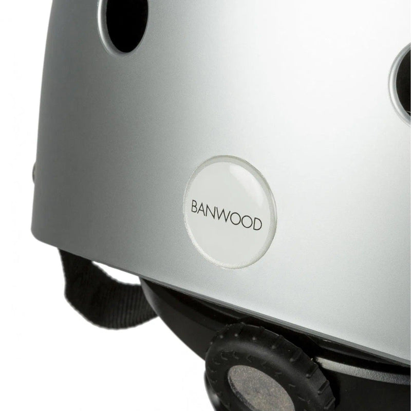 Banwood - Banwood | Classic Helm - Mat Chrome - De Hartjesdief