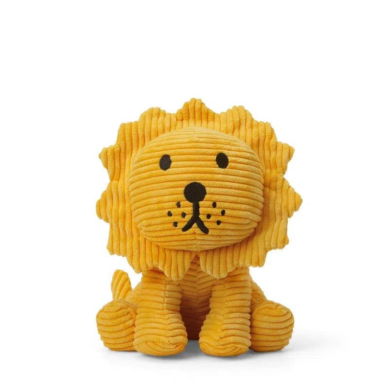 Bon Ton Toys - Bon Ton Toys | Lion Corduroy Yellow - 17 cm - De Hartjesdief