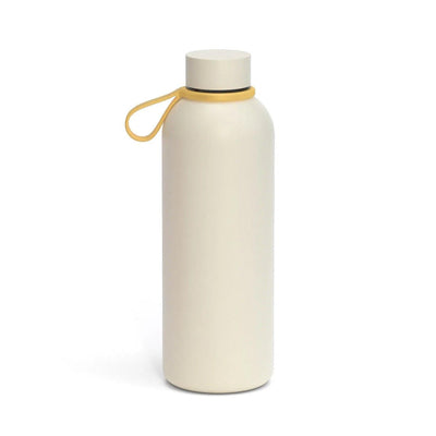 Ekobo - Ekobo | Go Reusable Insulated Bottle 500ml Ivory - De Hartjesdief