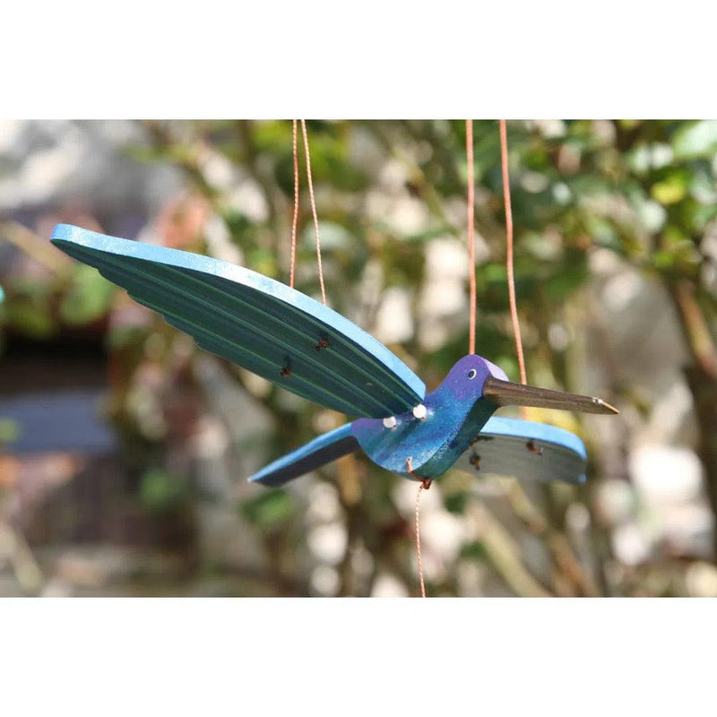 Fair Moms - Fair Moms | Hummingbird - Handgemaakte vliegende mobiel - Fair Trade - De Hartjesdief