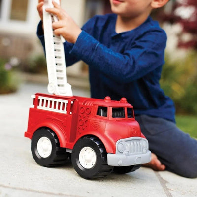 Green Toys - Green Toys | Fire Truck - Brandweerwagen - De Hartjesdief