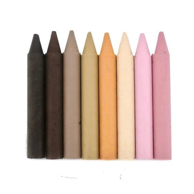 Hautfarben Buntstifte - Hautfarben Buntstifte | Skin Tones - Wax Crayons - De Hartjesdief