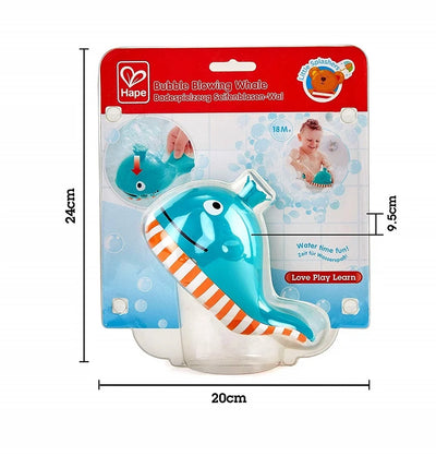 Hape | Bath Toy - Bubble Blowing Whale