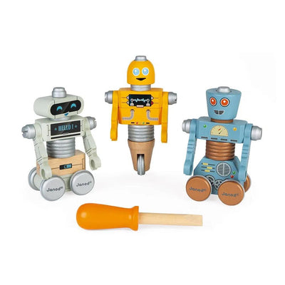 Janod - Janod | Brico'Kids Build-Your-Own Robots - De Hartjesdief