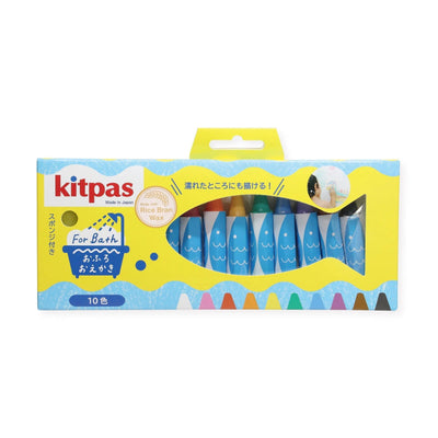 Kitpas - Kitpas | Badkrijt 10 stuks incl. spons - De Hartjesdief