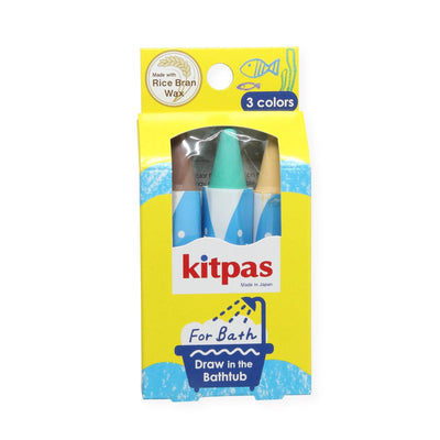 Kitpas - Kitpas | Badkrijt 3 stuks (bruin, groen en geel) - De Hartjesdief