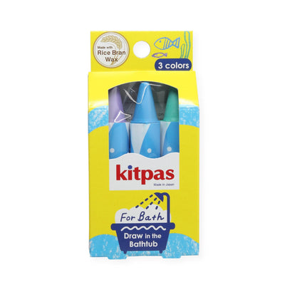 Kitpas - Kitpas | Badkrijt 3 stuks (groen, blauw en violet) - De Hartjesdief