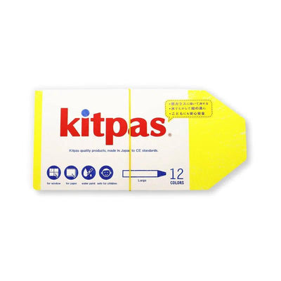 Kitpas - Kitpas | Large (raam) krijt 12 stuks - De Hartjesdief