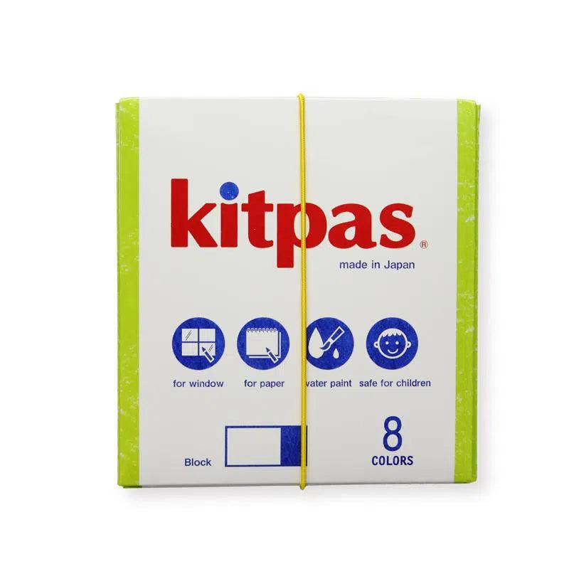 Kitpas - Kitpas | Waskrijt blokken 8 stuks - De Hartjesdief