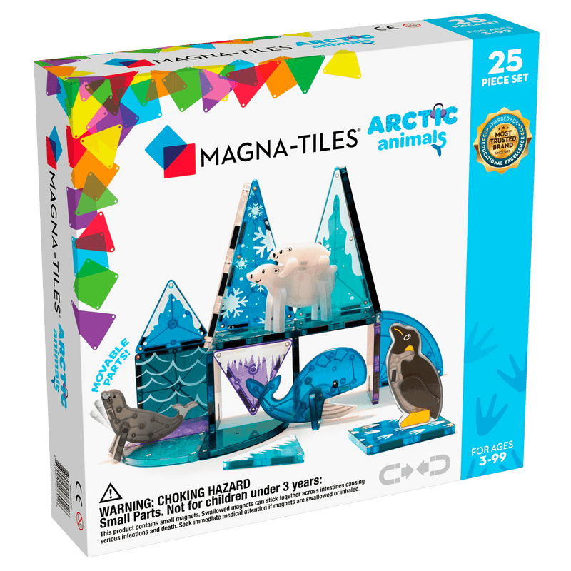 Magna-Tiles - Magna-Tiles | Artic Animals - 25-delig - De Hartjesdief