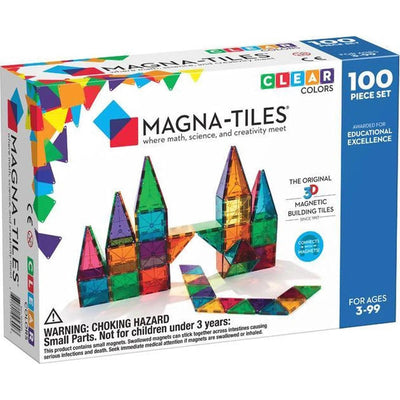Magna-Tiles - Magna-Tiles | Clear Colors 100 - De Hartjesdief