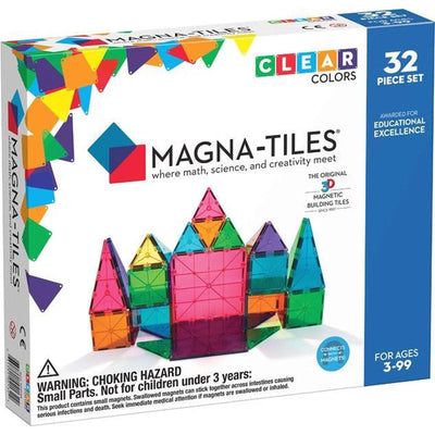 Magna-Tiles - Magna-Tiles | Clear Colors 32 - De Hartjesdief