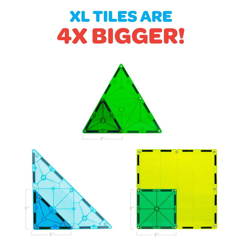Magna-Tiles - Magna-Tiles | Dino World XL - 50-delig - De Hartjesdief