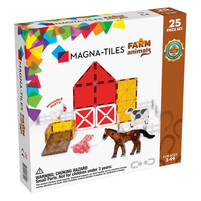 Magna-Tiles - Magna-Tiles | Farm Animals - 25-delig - De Hartjesdief