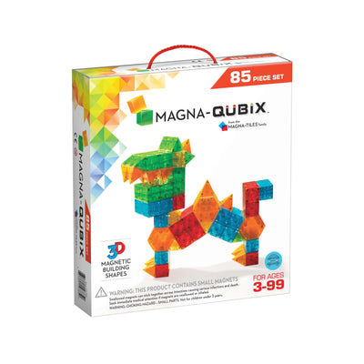 Magna-Tiles - Magna-Tiles | Magna-Qubix® - 85-delige set - De Hartjesdief