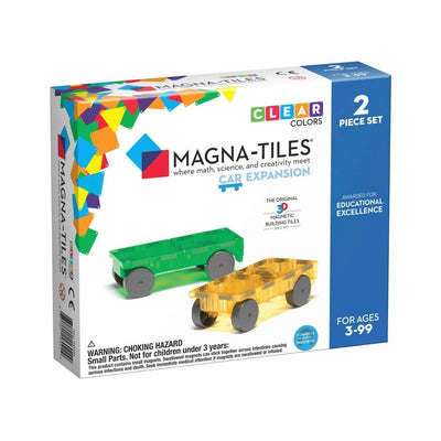Magna-Tiles - Magna-Tiles | Voertuigen - Uitbreidingsset - 2-delig - De Hartjesdief