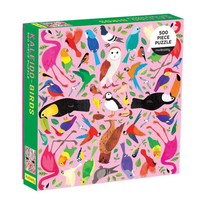 Mudpuppy - Mudpuppy | Puzzel Kaleido Birds - 500 puzzelstuks - De Hartjesdief