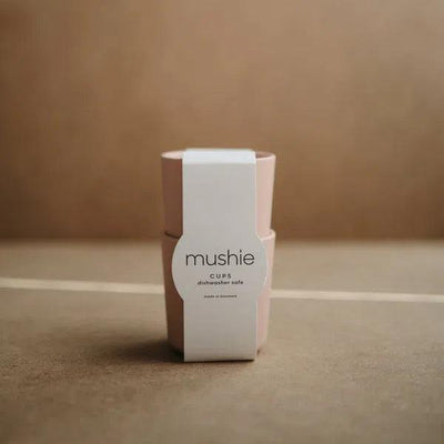 Mushie - Mushie | Beker - Blush (2 stuks) - De Hartjesdief