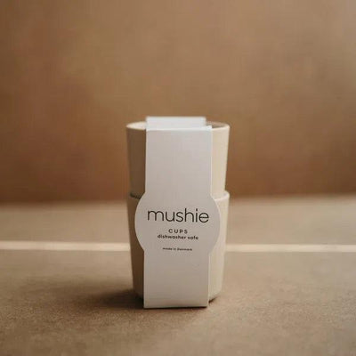 Mushie - Mushie | Beker - Vanilla (2 stuks) - De Hartjesdief
