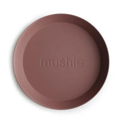 Mushie - Mushie | Bord Rond - Woodchuck (2 stuks) - De Hartjesdief