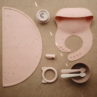 Mushie - Mushie | Placemat - Confetti Pink Powder - De Hartjesdief
